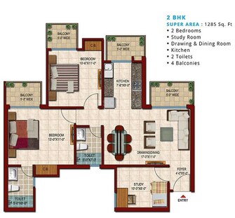 2 BHK Apartment For Resale in Saviour Park Mohan Nagar Ghaziabad  7095271