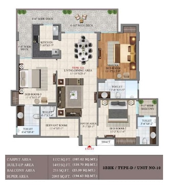 3 BHK Apartment For Resale in SG Vista Raj Nagar Extension Ghaziabad  6530066