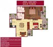 SKB Gold Coast 2 BHK Layout