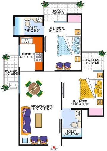  2 BHK Apartment at Chikamberpur – for Sale