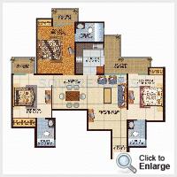 value infra meadows vista2 apartment 3bhk 1450sqft1