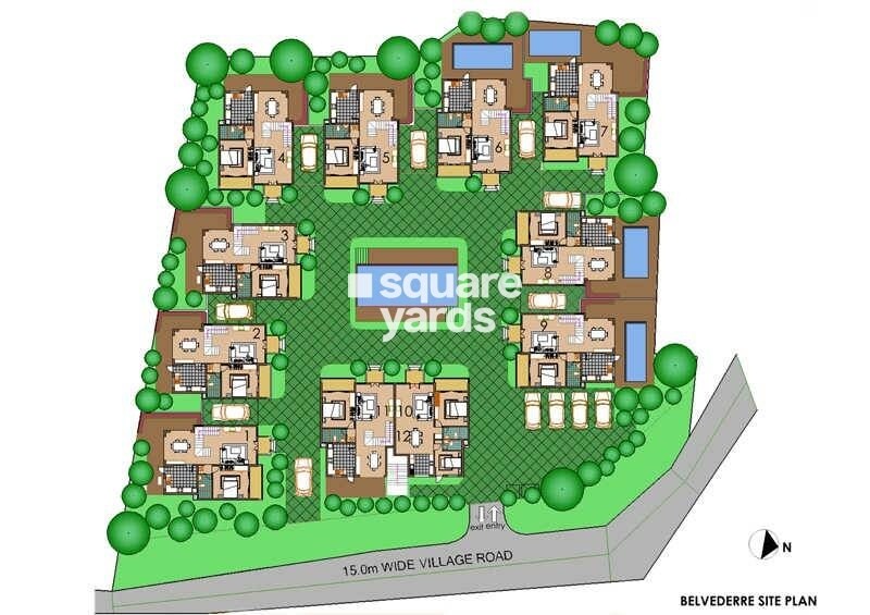 Ashray Belvederre Master Plan 1