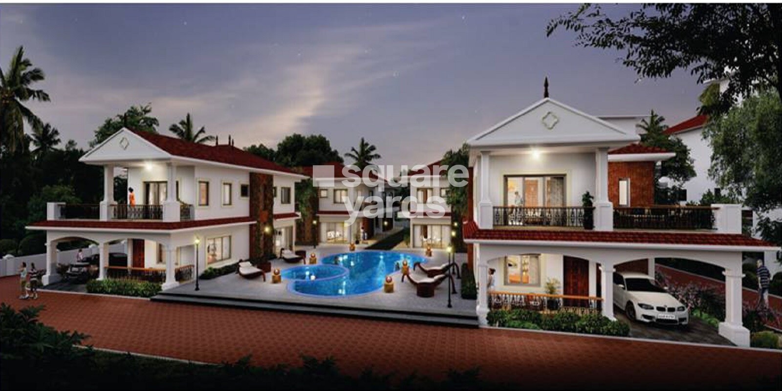 C M Lobo Serenidade residential project in Assagao