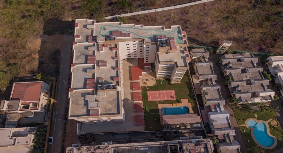 Essen Whispering Willow Tower View