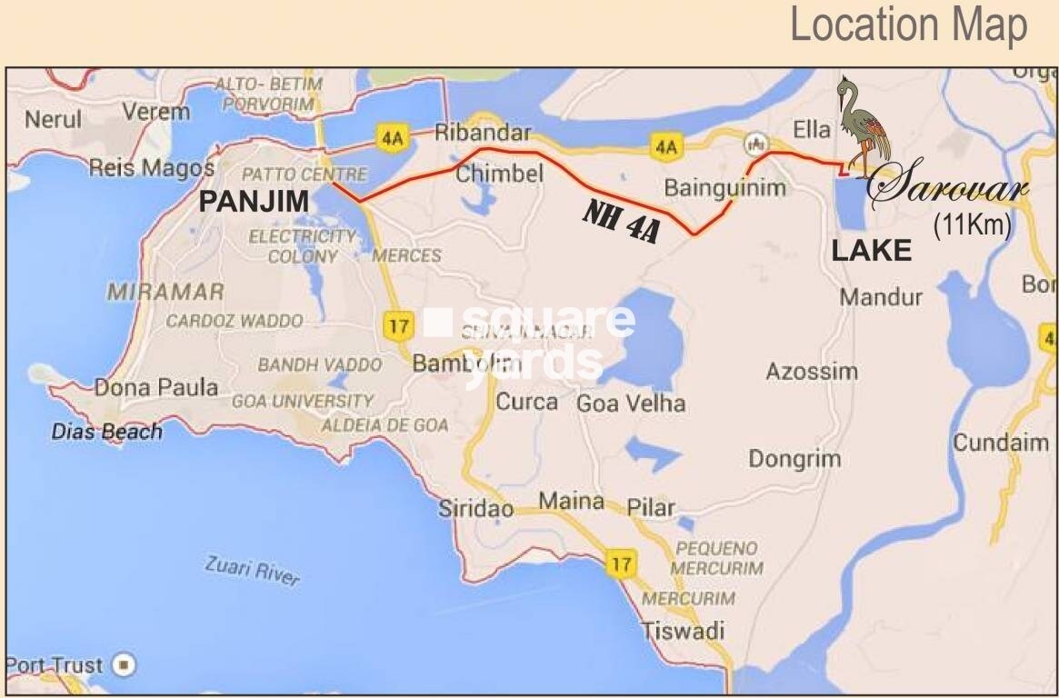 Goan Sarovar Location Image