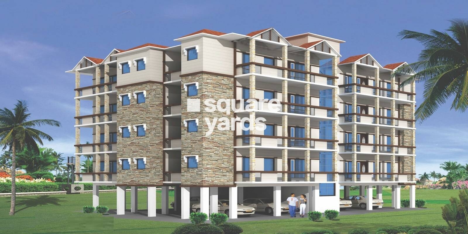 Mangalam Aqua Grandiosa residential project in Arpora