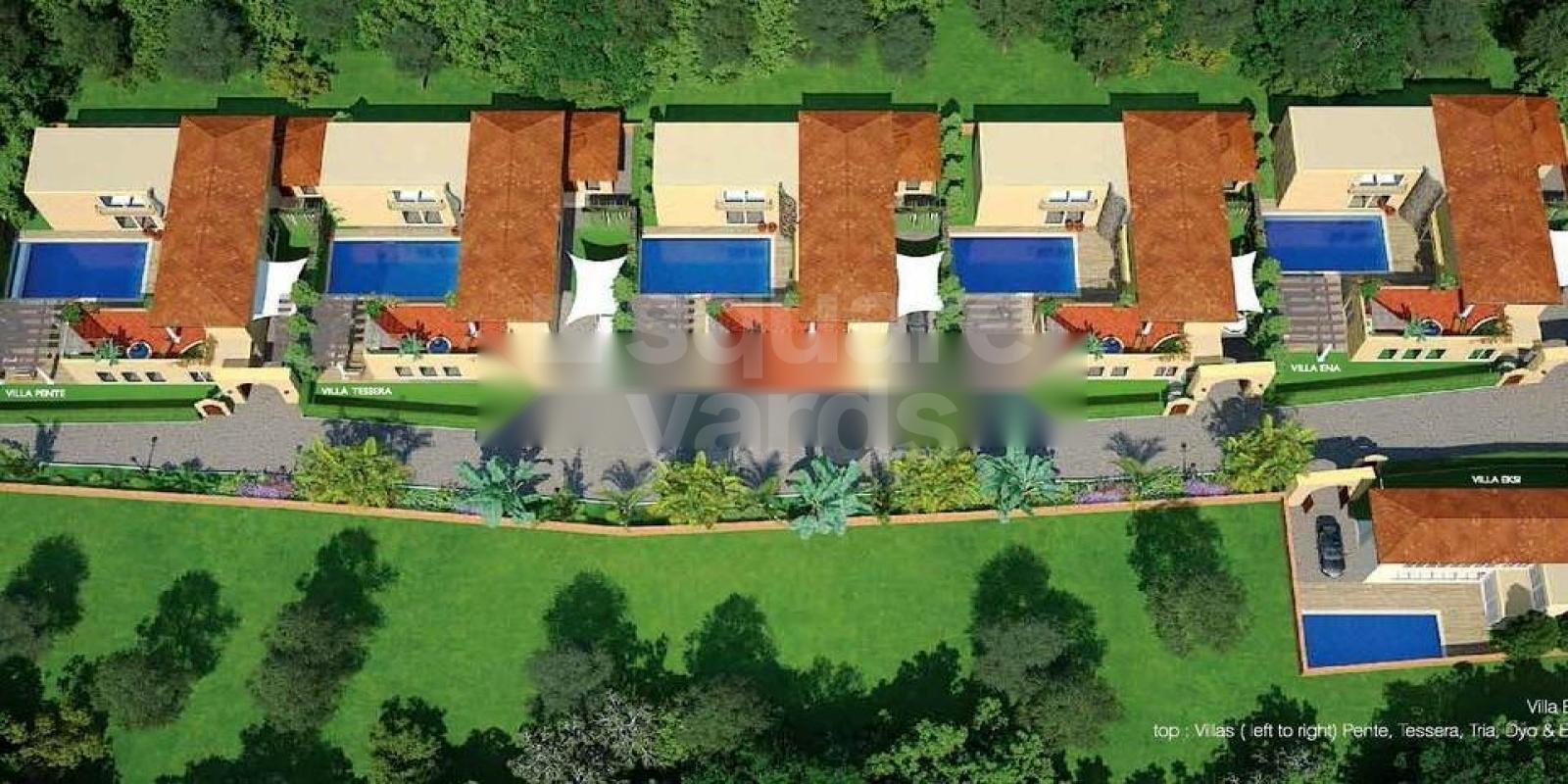 Mediterranean Villas residential project in Pilerne