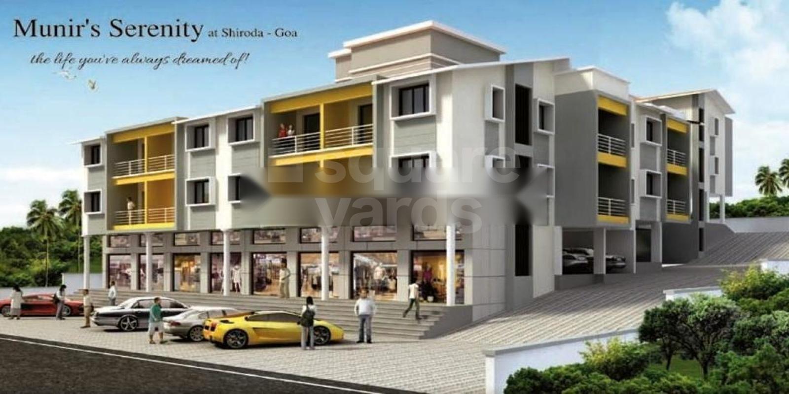 Munirs Serenity residential project in Shiroda