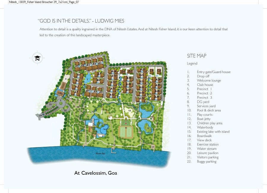 Nitesh Fisher Island Master Plan 1
