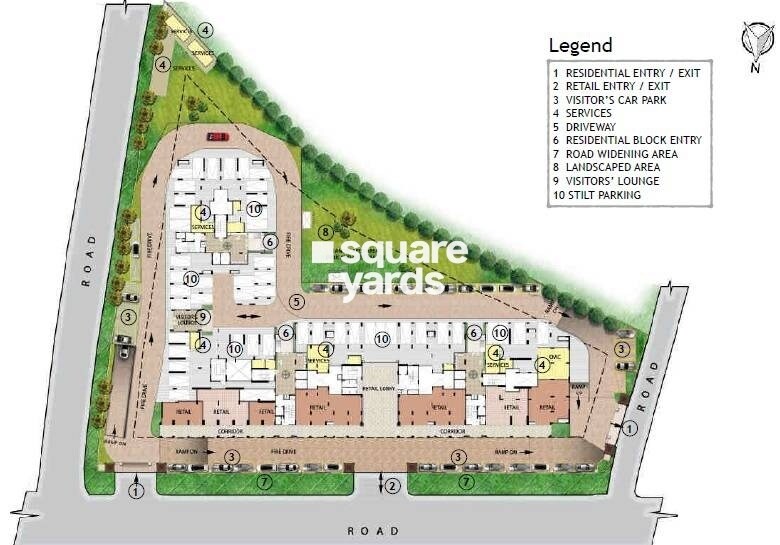 Prestige Ocean Crest Master Plan Image