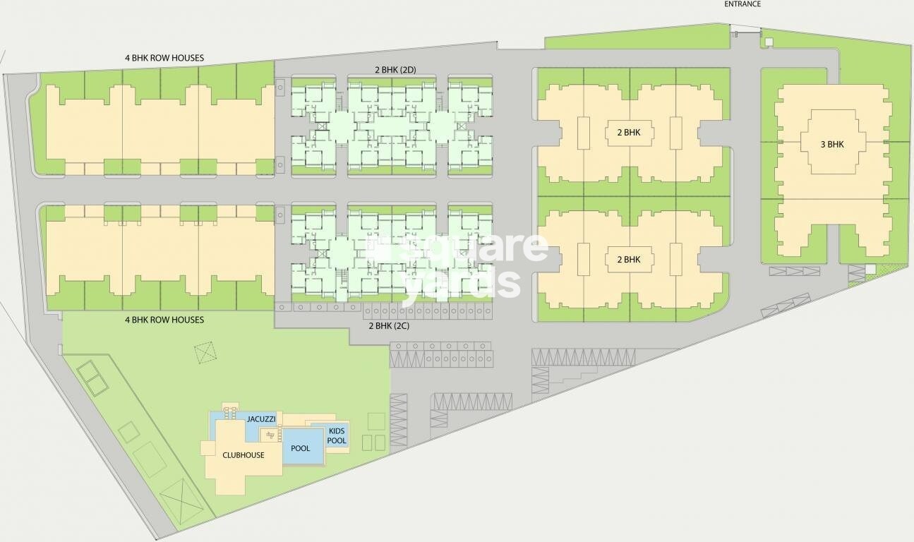 Raheja Viva Rowhouses Master Plan 1