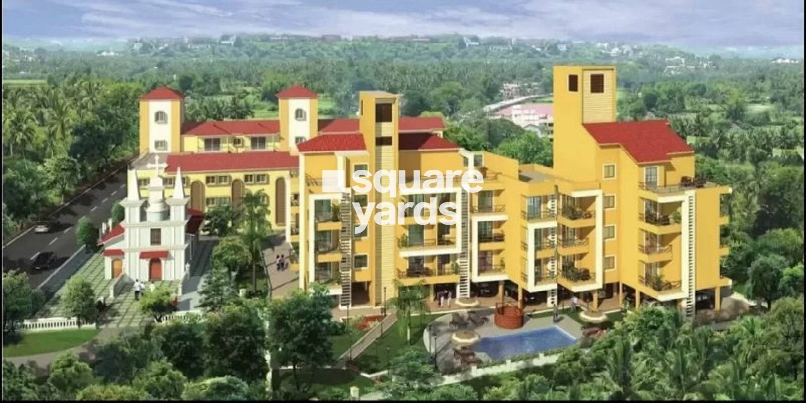 Saldanha Palms II residential project in Candolim