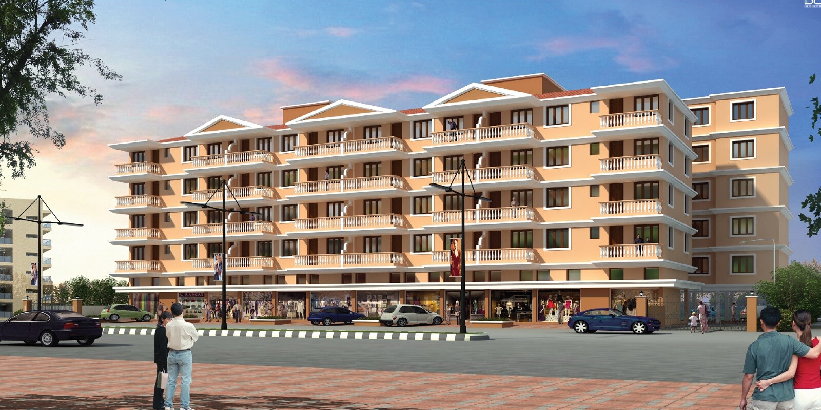 Talak Shivam residential project in Qupem