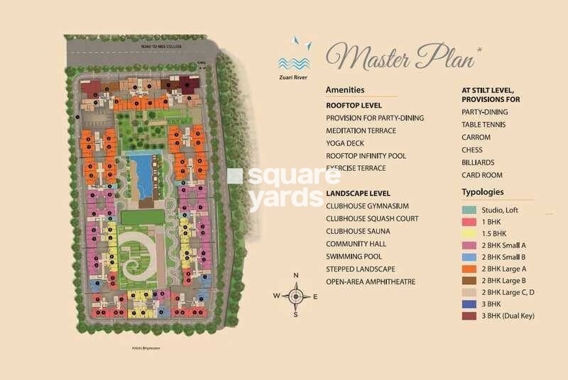 Tata Rio De Goa Master Plan Image