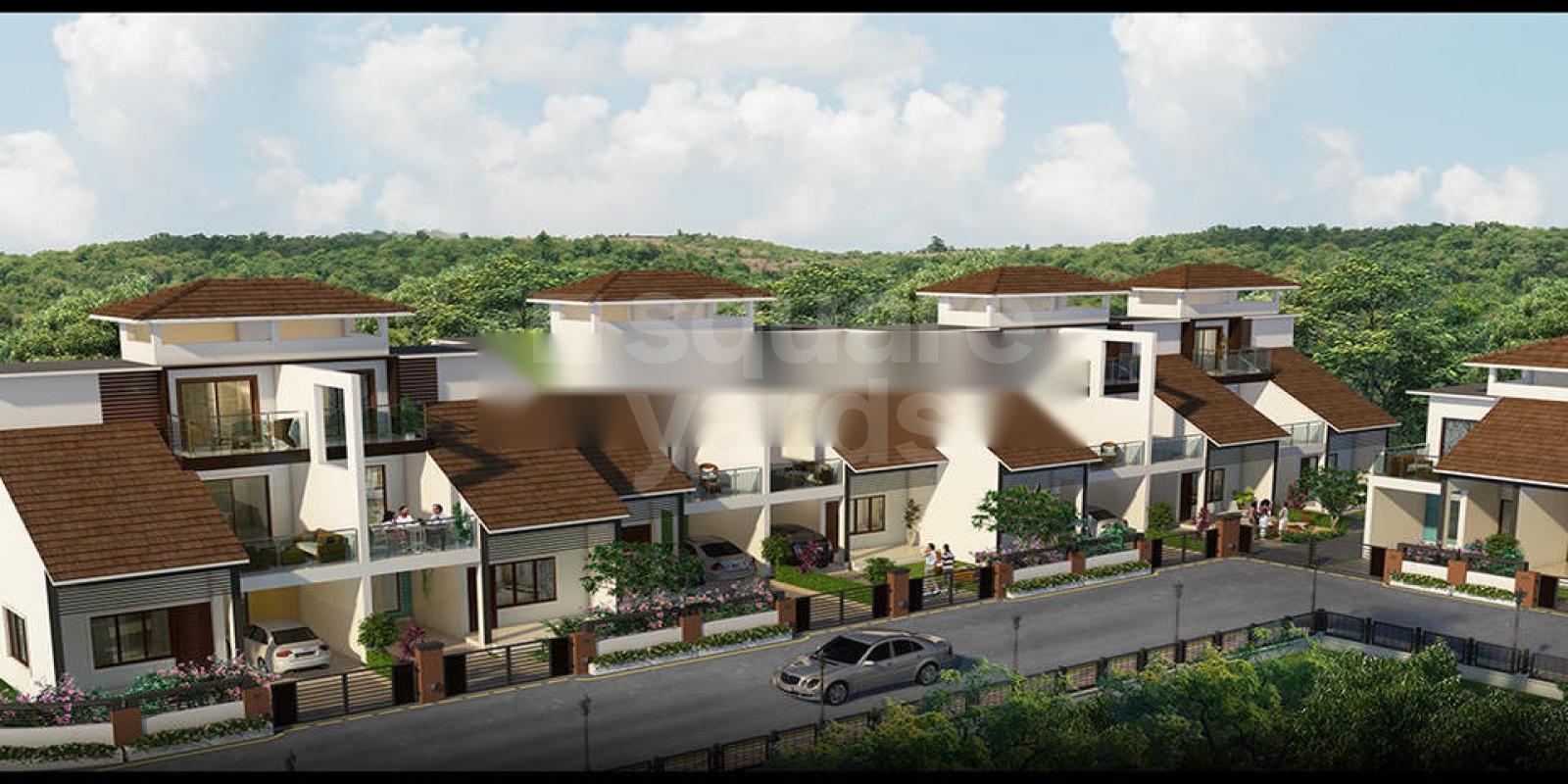 Vedant Hillside residential project in Azossim