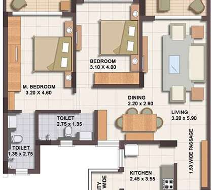 mathias ocean park residency apartment 2 bhk 1324sqft 20214623004631