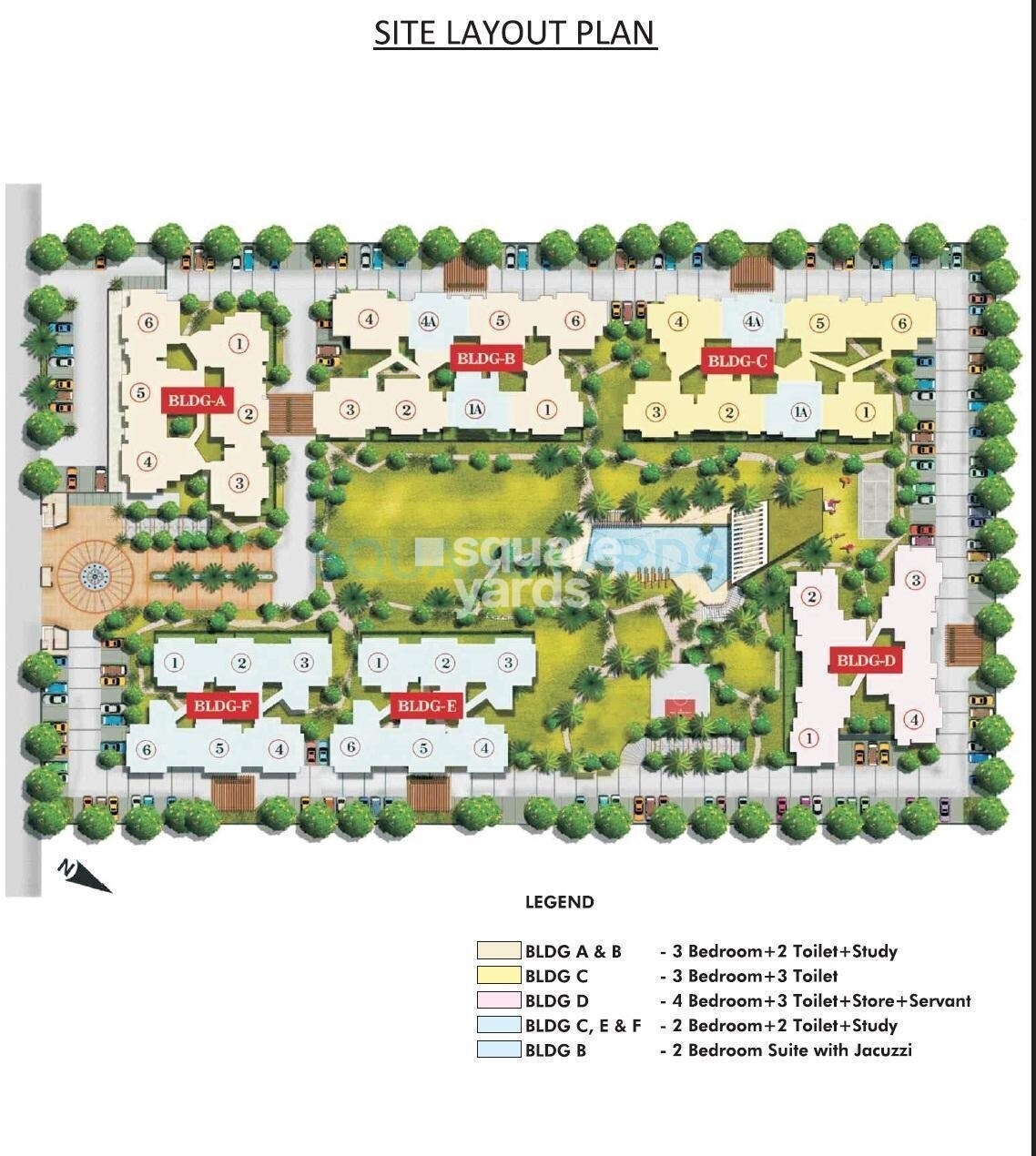 Aarcity Regency Park Master Plan Image