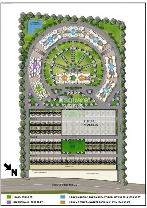 Aarcity Star Villas Master Plan 1