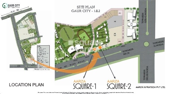 Aarza Square 1 Master Plan Image