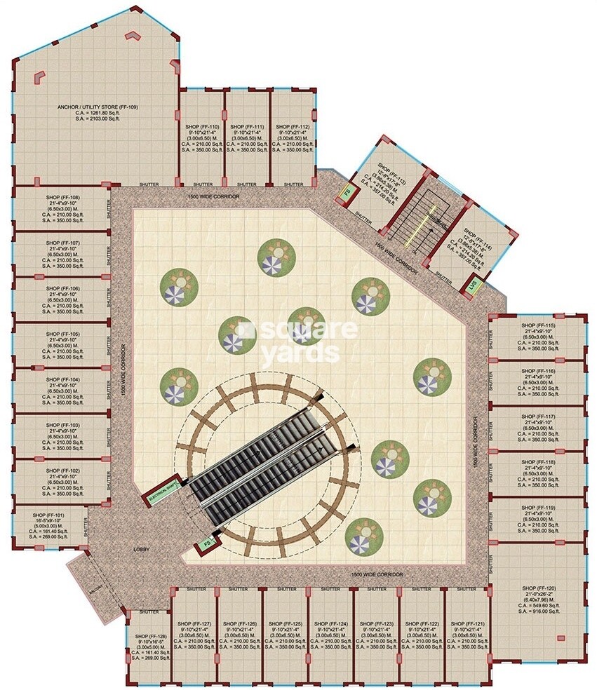 Ace City Square Floor Plans