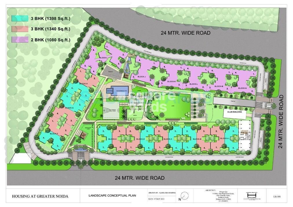 Addela Raj Residency Master Plan Image