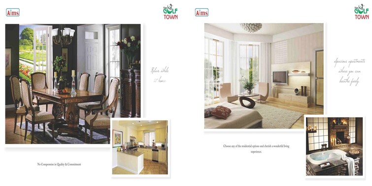 Aims Greens Avenue Apartment Interiors