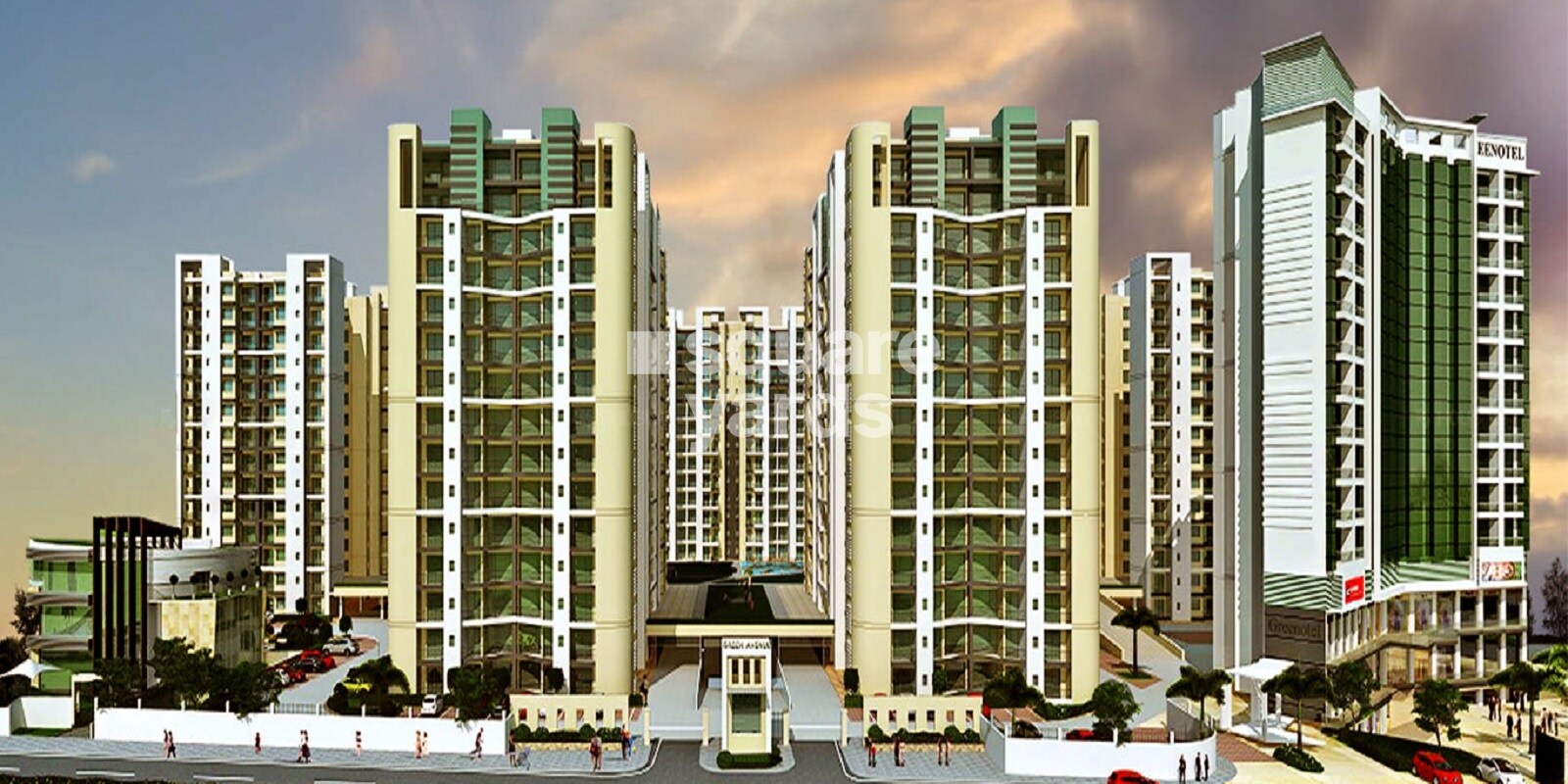 Airwil Green Avenue residential project in Surajpur