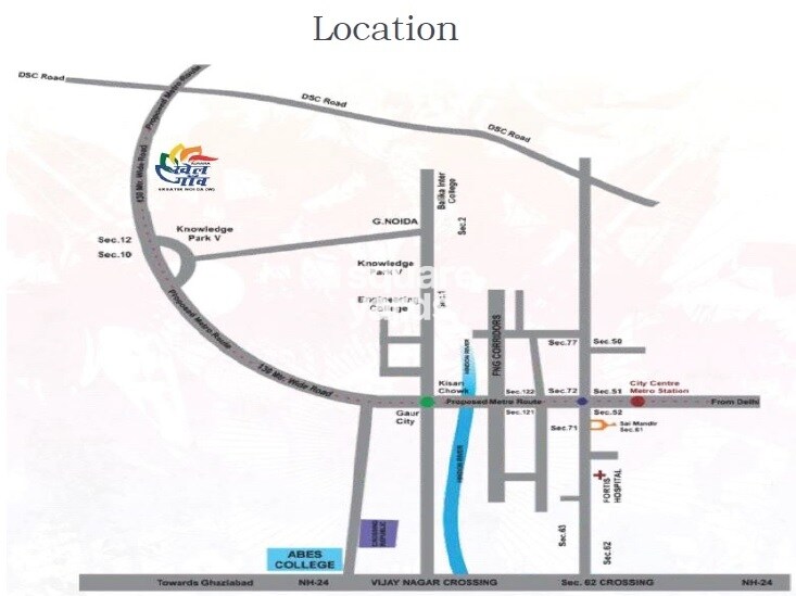 Ajnara Khel Gaon Phase 2 Tower P Q And R