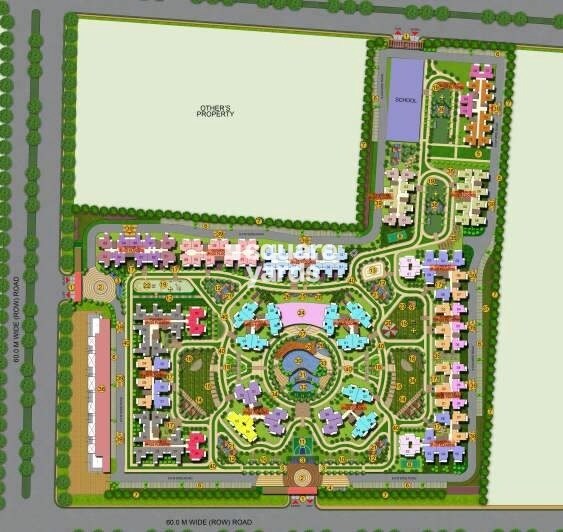 Ajnara Le Garden Prime Tower Master Plan Image