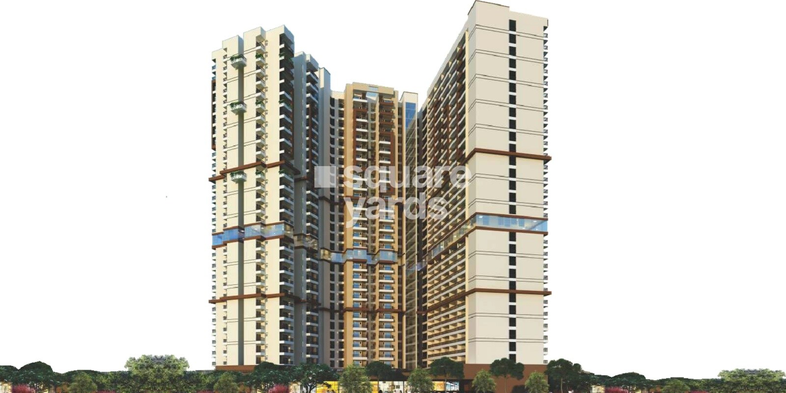 Ajnara Panorama Facing F1 residential project in Sector 22 Yamuna Expressway