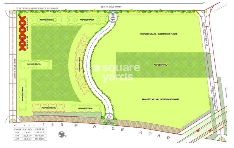 Ajnara Sports Republik Master Plan Image