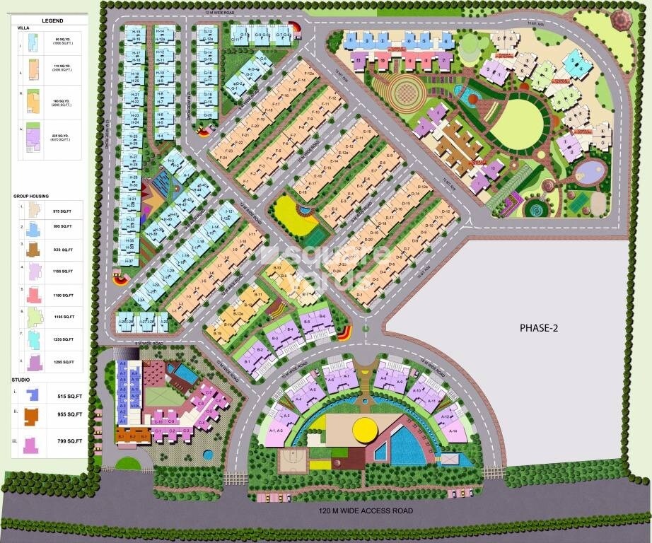 Ajnara Vice Royale Master Plan Image