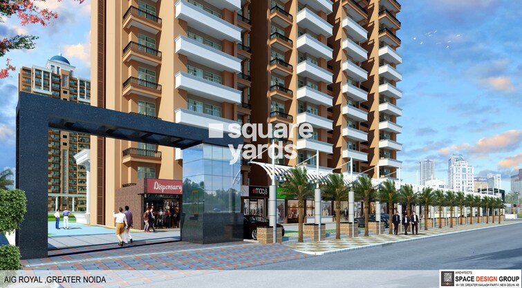 Alpine AIGIN Royal Entrance View