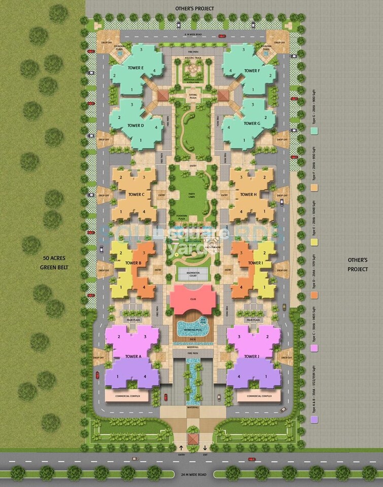 Amaatra Homes Master Plan Image