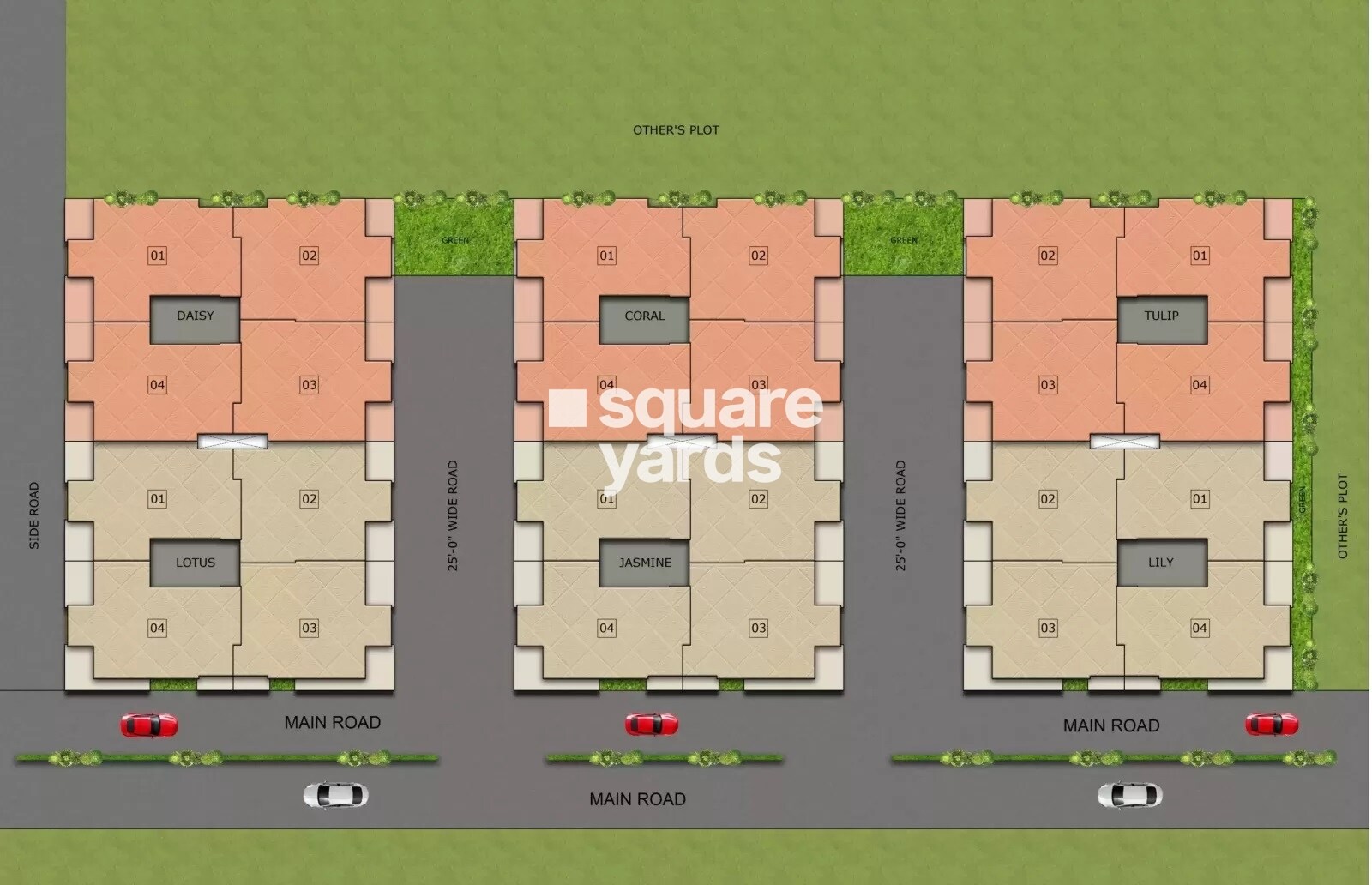 Ambesten Twin Corsage Master Plan Image