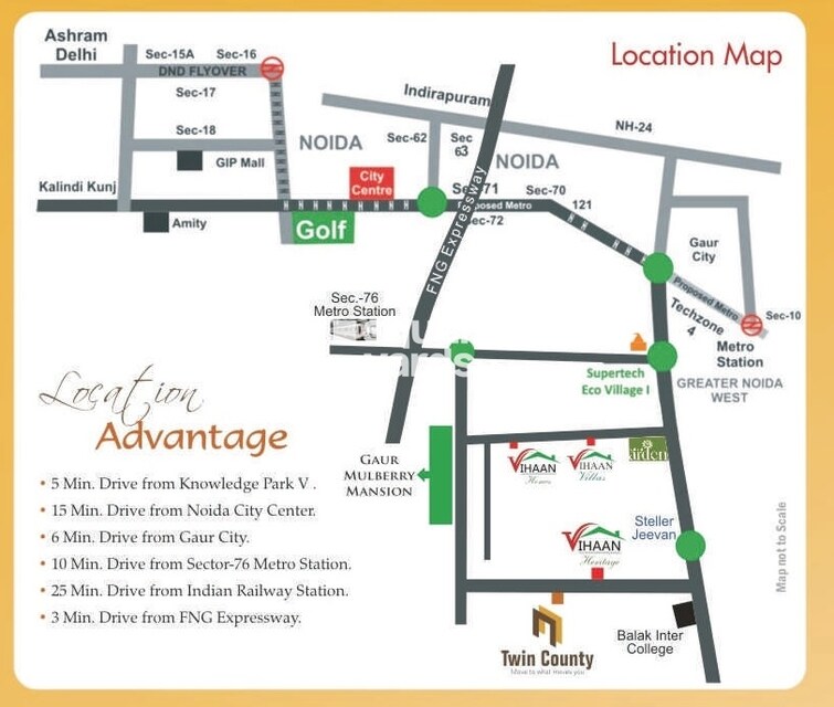 Ambesten Twin County Location Image