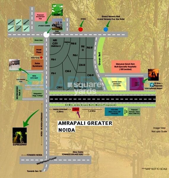 Amrapali Castle Location Image