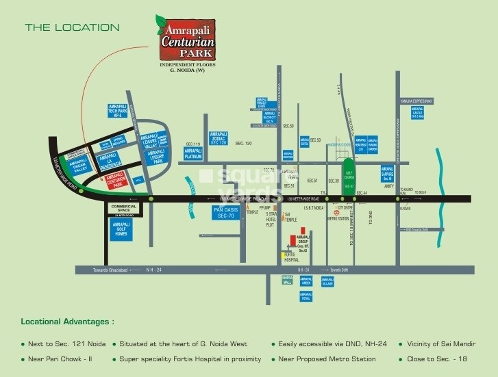 Amrapali Centurian Park Phase II