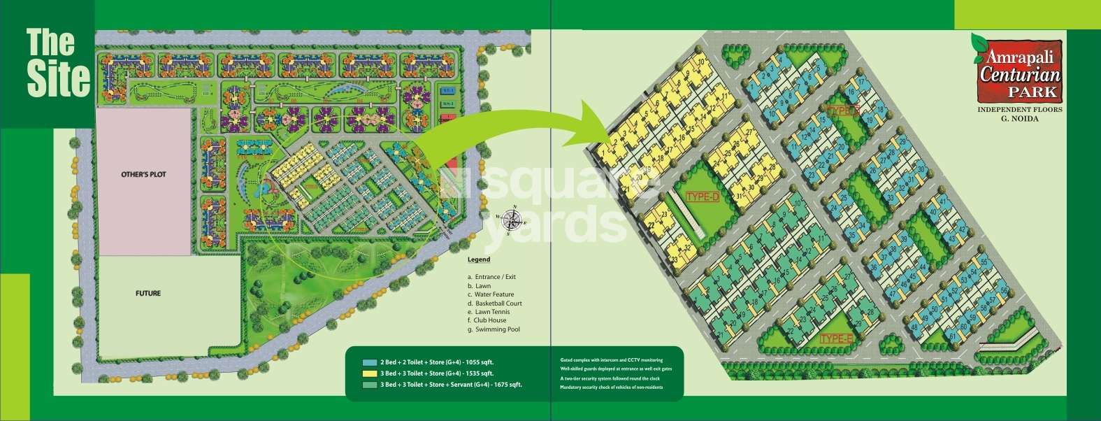 amrapali centurian park phase ii project master plan image1