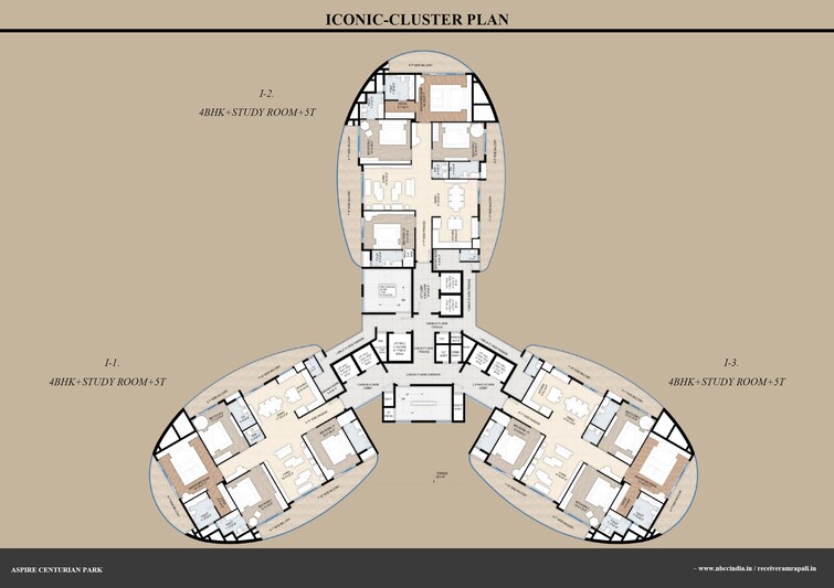 Amrapali Centurian Park Floor Plans 1