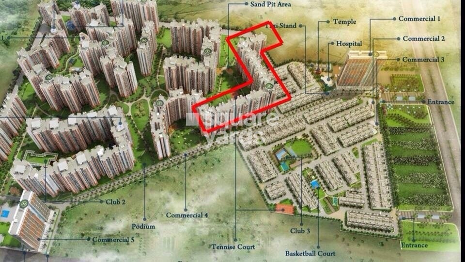 Amrapali Enchante Tower View