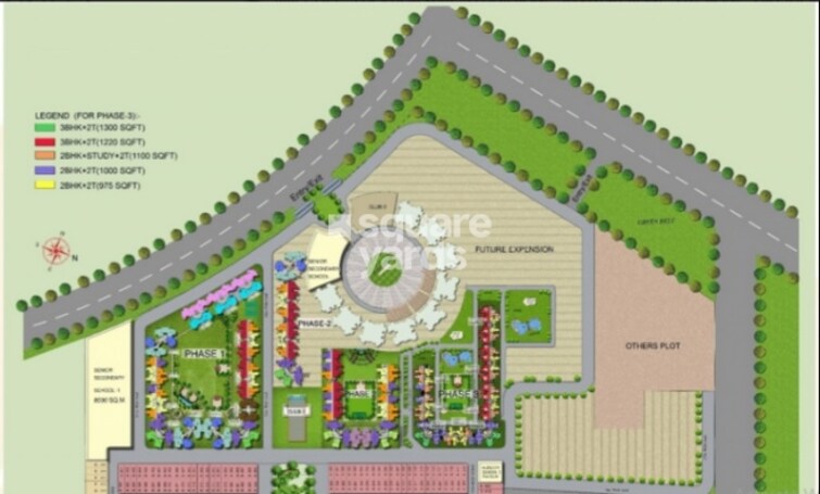 Amrapali Ivory Heights Master Plan Image