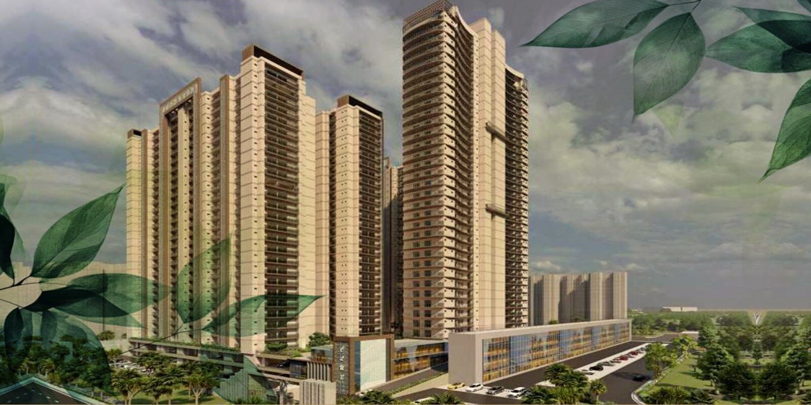Amrapali Leisure Park residential project in Amrapali Leisure Valley