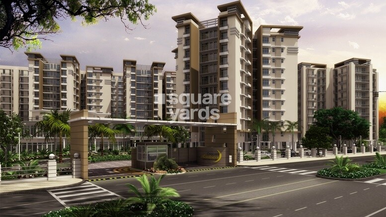 Ansal API Sushant Megapolis Crescent Residences Entrance View