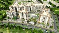 Ansal API Sushant Megapolis Crescent Residences Tower View