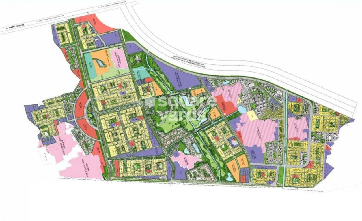 Ansal Daffodil Terraces Master Plan Image
