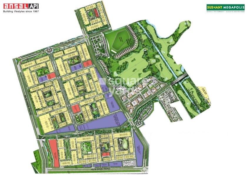 Ansal Megapolis Plots Phase I Master Plan 1