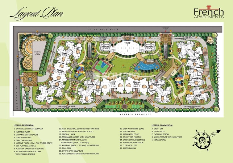 Anthem French Apartment Master Plan Image