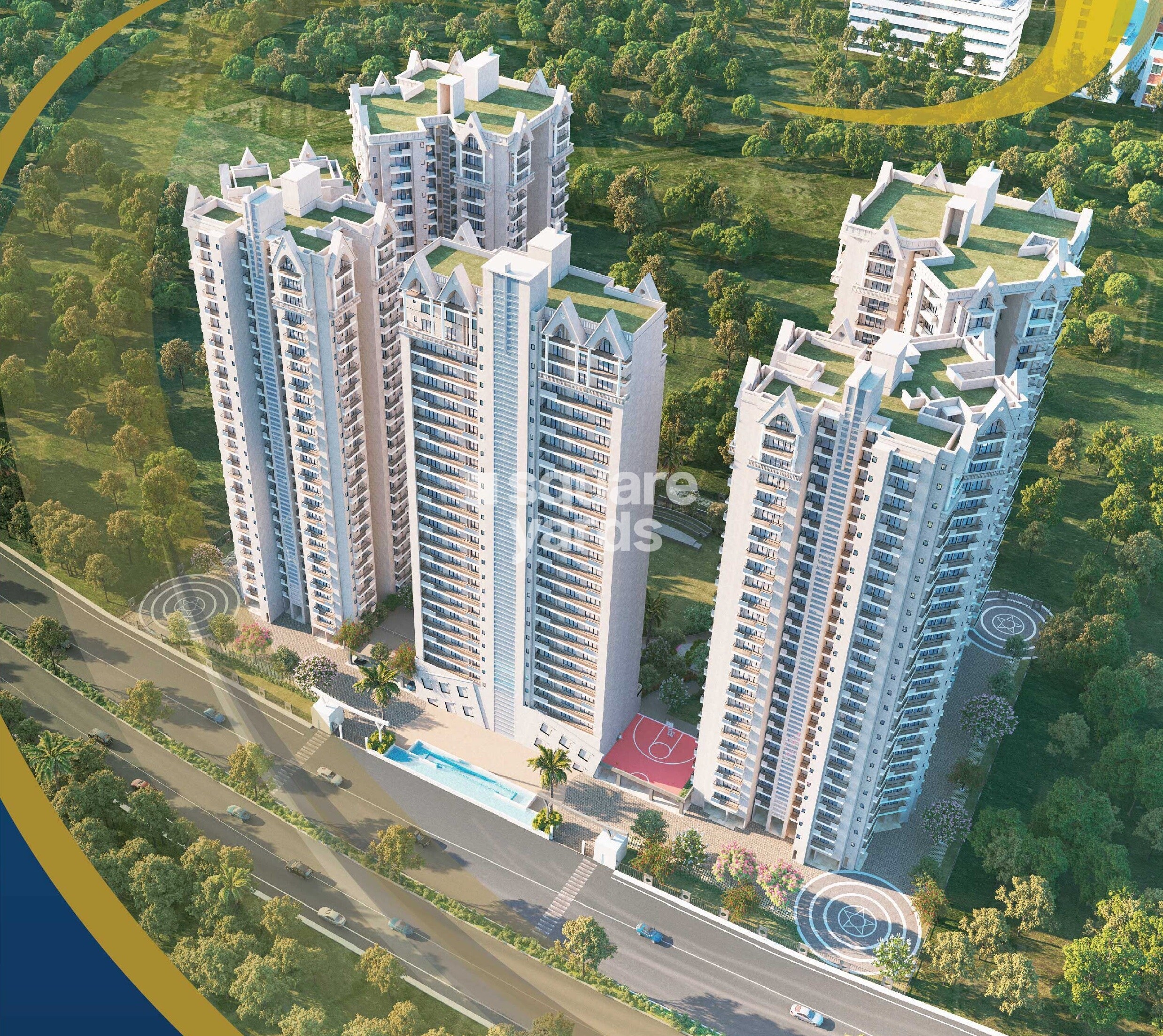 Apex Alphabet Tower View 3