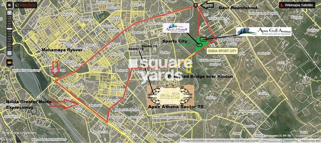 Apex Golf Avenue Phase 2 Location Image